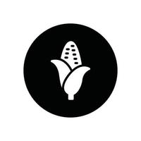 corn glyph icon vector