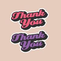 thank you svg quote for tshirt vector image