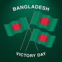 ilustración vectorial del día de la victoria de bangladesh vector