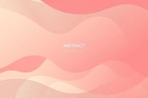 Abstract pink gradient geometric background. Modern background design. Wave liquid shapes composition creative templates. Fit for presentation design. website, basis for banners, wallpapers, brochure vector