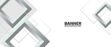 abstract banner background with black and gray color vector