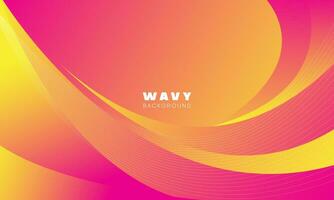 abstract background with wavy shape.graphic design vector