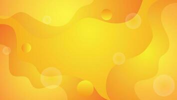 abstract orange background with light vector