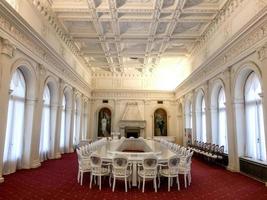 Crimea, Russia. The hall in Livadia Palace photo