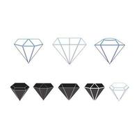 Diamond Logo Template vector icon illustration design