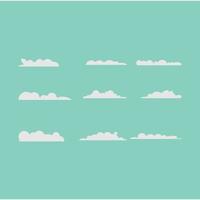 Cloud template vector icon illustration design