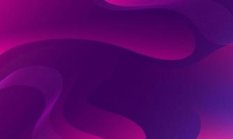 Abstract Purple Fluid Wave Background vector