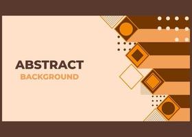 abstract geometric shape background design vector