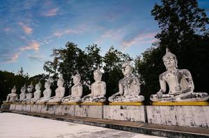 watpapromyan Buddhist temple Respect, calms the mind. in Thailand, Chachoengsao Province