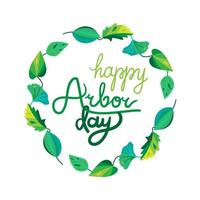 Arbor Day Greeting vector