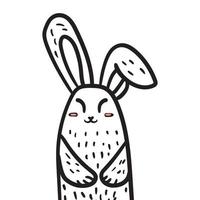 Happy Easter Rabbit vector