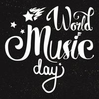 World Music Day vector