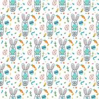 Happy Easter Rabbit vector