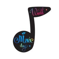 World Music Day vector