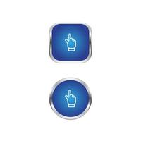 Account login line icon. New user register vector