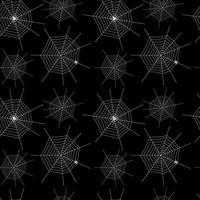 Web silhouette seamless pattern background. Vector Illustration