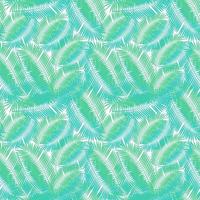 Colorful Silhouette of Palm Trees on White Background. Seamless pattern. Vector illustration