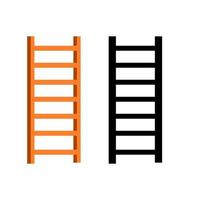 Stairs vector flat design. Stairs icon.