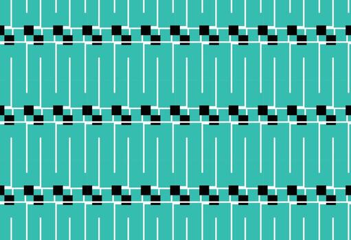 Vector seamless pattern, abstract texture background, repeating tiles, three colors