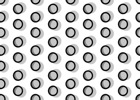 Vector seamless pattern, abstract texture background, repeating tiles, three colors