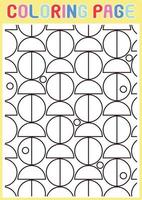 Coloring Pages Geometrical Adults Relaxing Pattern Abstract vector