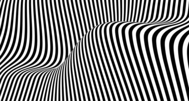 Abstract black and white line pattern design mesh artwork background. illustration vector eps10