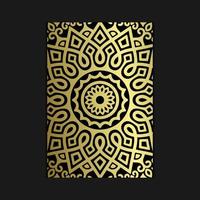 Luxury ornamental mandala background with arabic islamic vector