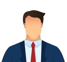 Businessman Avatar Icon Vector Illustration Stock Vector by ©captainvector  392322342