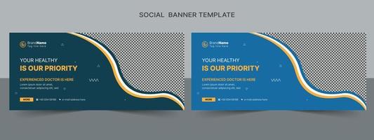 Social Media Cover Vector Templates Fully Editable, Advertising Design, Social Media Banner Post.