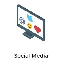 Social Media Concepts vector