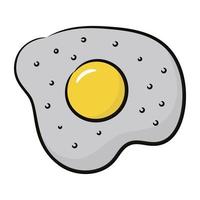 Fried Egg Concepts vector