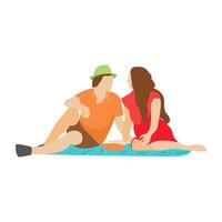 Romantic Couple Concepts vector