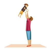 Child Playing Concepts vector