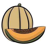 Trendy Melon Concepts vector