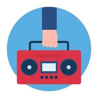 Audio Player Concepts vector