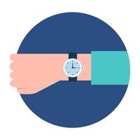 conceptos de relojes de pulsera de moda vector