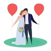 Romantic Couple Concepts vector