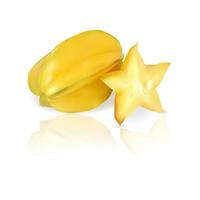 star fruit vector realistic