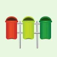 trash can design vector