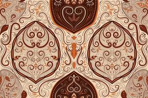 abstract traditional ornament pattern. vintage traditional pattern art. creative pattern decoration vector