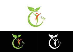 Plantilla de imagen de vector de diseño de logotipo o icono de salud