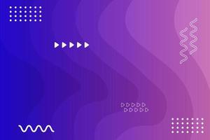 Abstract Geometric Dynamic Shape Gradient Bright Soft Purple Background Banner Concept vector