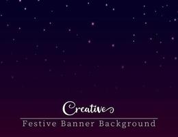 Fondo de punto brillante creativo para proyectos festivos, banner de festival creativo para promoción y publicidad de temporada festiva. vector