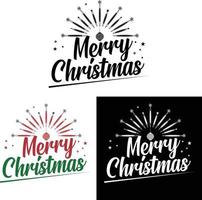 Christmas And New Year typography t-shirt design. It can be used on T-Shirts, Mugs, Poster Cards, and much more. vector