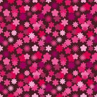 Very sweet seamless flowers pattern for decorating wallpaper, wrapping paper, fabric, backdrop and etc.