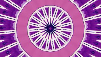 Future 4K background, kaleidoscope. Vibrant effect background. video