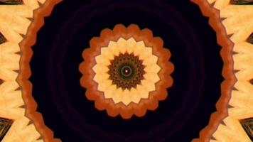 4K abstract background. Dynamic moving fantasy loop. Kaleidoscope. video
