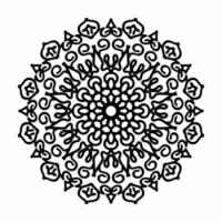 decorative concept abstract mandala illustration vector