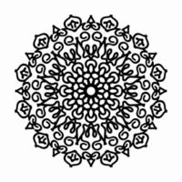 decorative concept abstract mandala illustration vector