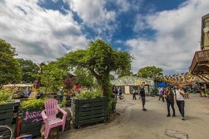 COPENHAGEN, DENMARK, JUNE 14, 2018 - Detail from Freetown Christiania in Copenhagen, Denmark. Christiania is a self-proclaimed autonomous anarchist district founded at 1971. photo